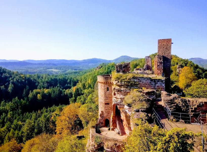 Burgruine Grafendahn, Dahn, Germany, Germany